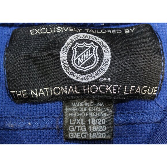 NHL Hockey Vintage 90s Toronto Maple Leafs Jersey Kids Youth Large L/XL 18-20 - Picture 3 of 4